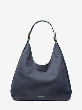 Michael Kors Nolita Large Nubuck Hobo Shoulder Bag